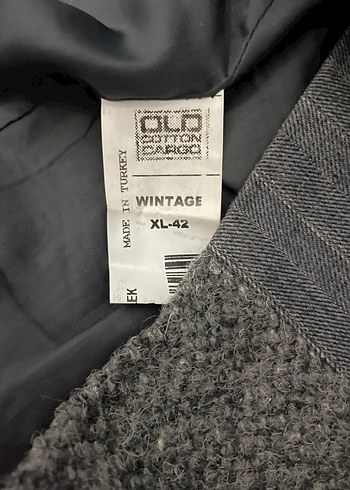 Düğmeli Gri Unisex Yelek - Görsel 6