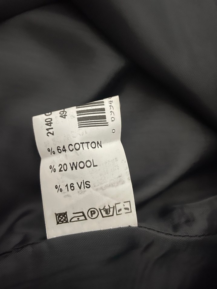 Düğmeli Gri Unisex Yelek - Görsel 5