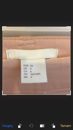 H&M H&M pudra klasik pantolon