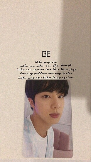 BTS BE Essential - Jin PC