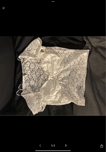H&M dantelli üst