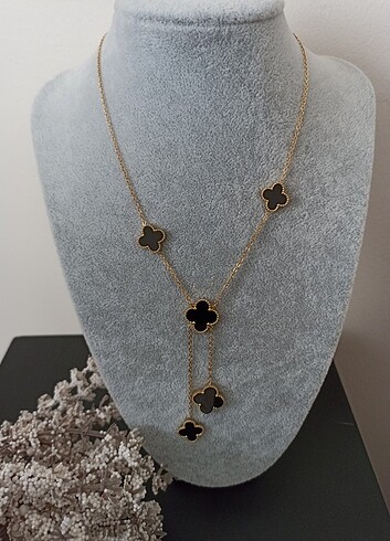 Çelik Van Cleef Sallantılı Kolye 