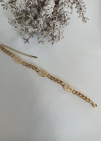 Cartier Çelik Düğme Model Bileklik
