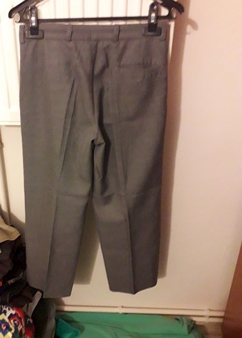Standart Beden Beden gri Renk okul pantalonu