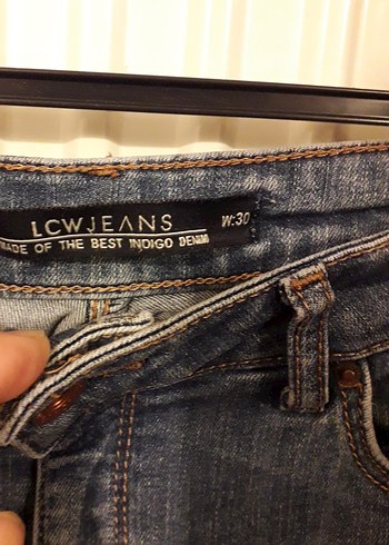30 Beden lacivert Renk Gri-Navy Normal Boy Kadın Denim Pantolon