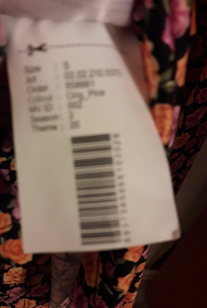 V Yaka Çiçek Desenli Uzun Kollu tulum - Görsel 5