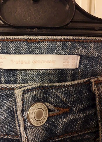 28 Beden gri Renk Kadın Salaş Denim Pantolon