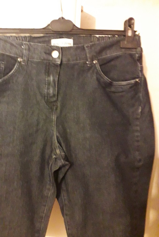 BEAUTY DENIM Kadın Denim Kemerli Bermuda Şort - Görsel 2