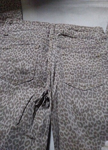 26 Beden çeşitli Renk Leopar desenli jeans