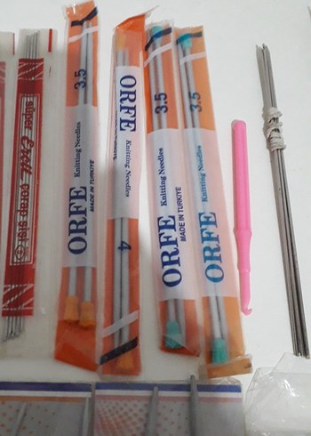 Gri Örgü İğnesi Seti 25 No
