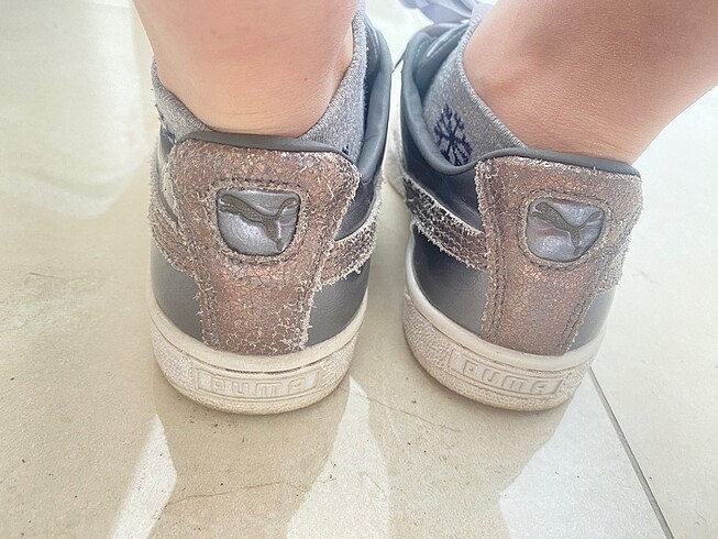 38 Beden gri Renk Puma Basketb