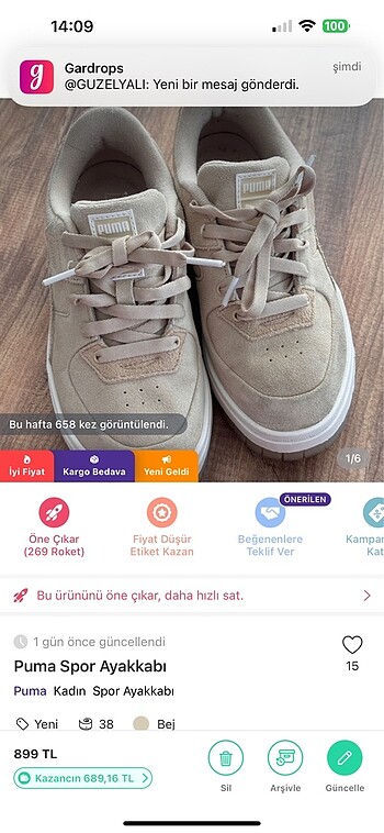 Puma Spor ayakkabı