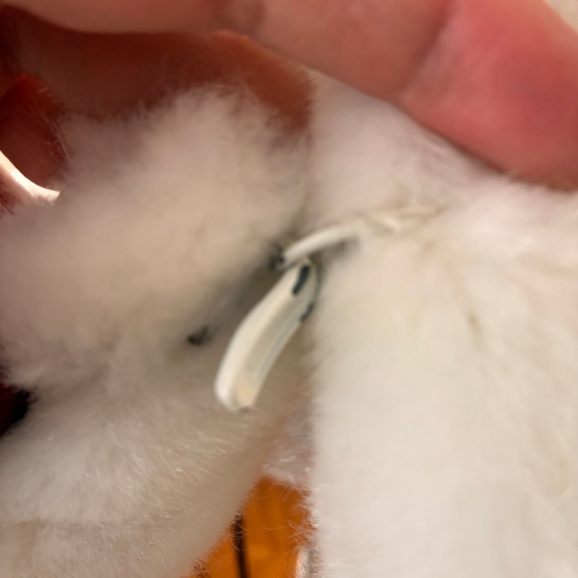 Kadın Beyaz Suni Kürk Midi Ceket - Görsel 3