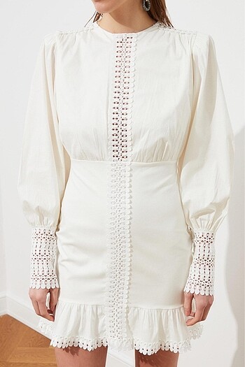 Trendyol & Milla Beyaz Mini Elbise