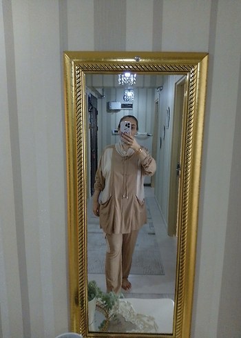 Bej Bol Kesim Uzun takım - Görsel 7