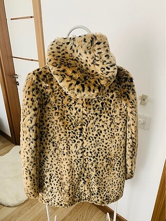 Zara Zara s beden leopar desen kaban