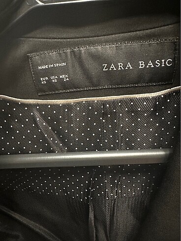 Zara Zara tek düğme Xs blazer ceket