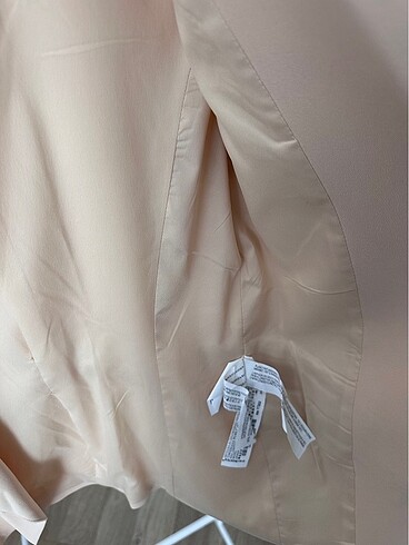 Zara Zara Xs krem kumaş ceket
