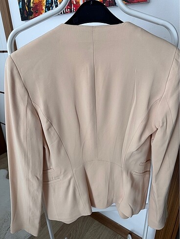 xs Beden Zara Xs krem kumaş ceket