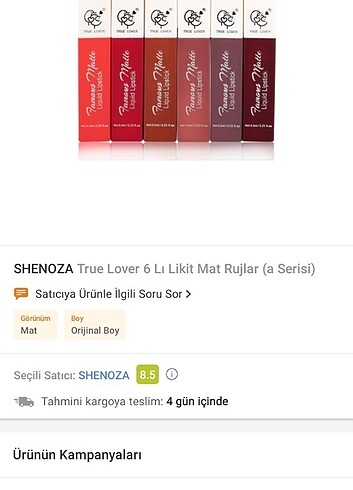 6 adet pastel ruj - Görsel 9