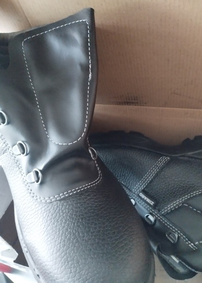 Çelik burunlu ayakkabı iş botu - Görsel 5