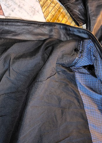 MCN Marka Hakiki Biker Deri Ceket - Görsel 6