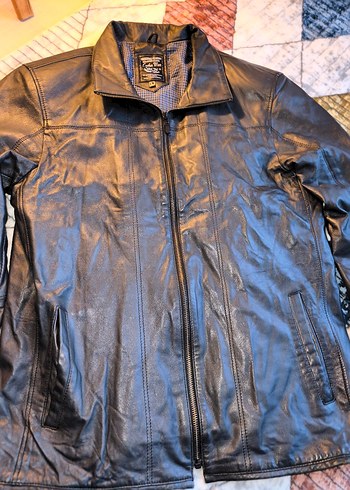 MCN Marka Hakiki Biker Deri Ceket - Görsel 3