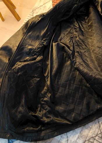 Yeğenler Marka Biker Hakiki Deri Ceket - Görsel 8