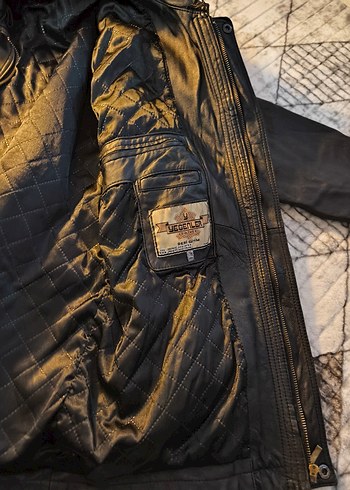 Yeğenler Marka Biker Hakiki Deri Ceket - Görsel 7