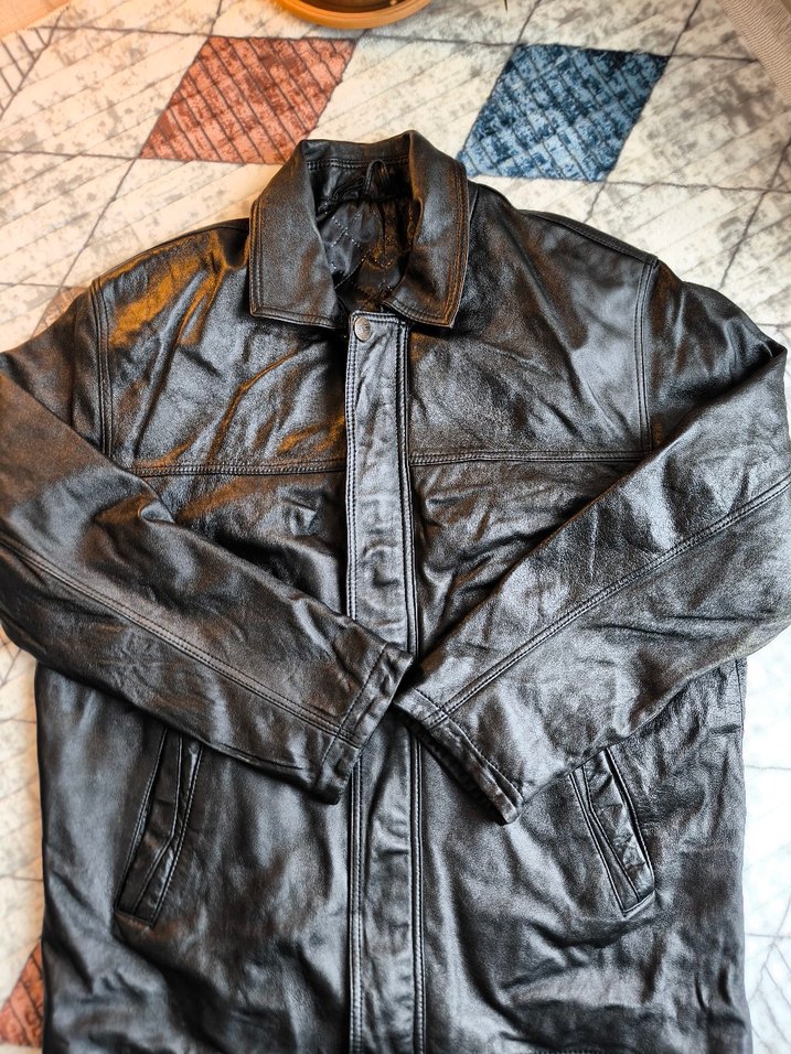 Yeğenler Marka Biker Hakiki Deri Ceket - Görsel 2