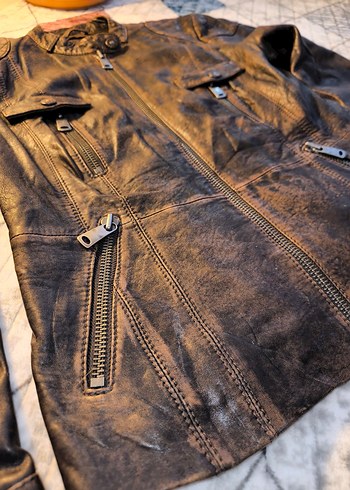 Desa Marka Biker Deri Ceket - Görsel 3