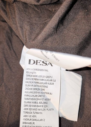 Desa Marka Biker Deri Ceket - Görsel 7