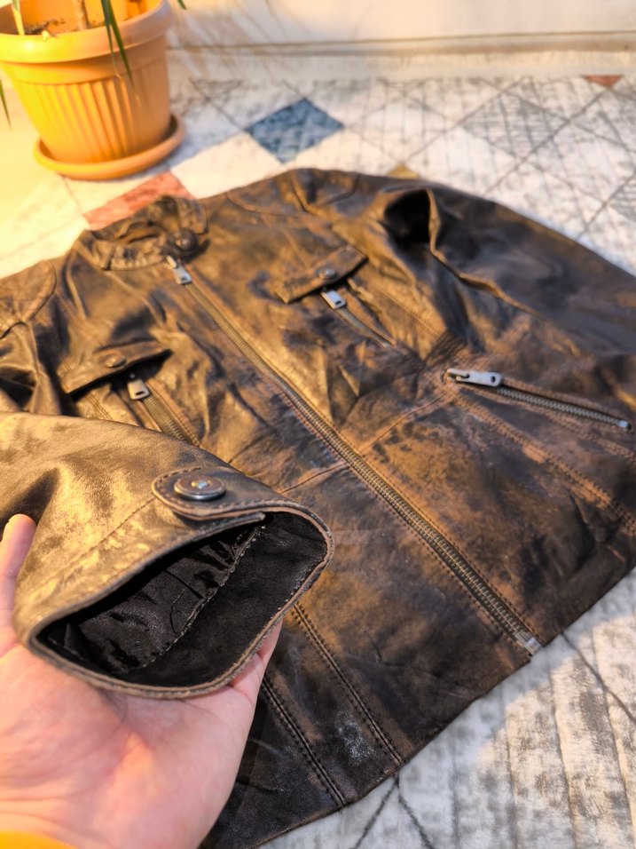 Desa Marka Biker Deri Ceket - Görsel 4