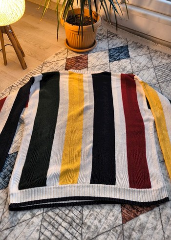 Ralph Lauren Çizgili Erkek Triko Kazak - Görsel 5