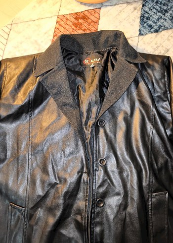 Altay Marka Hakiki Deri Ceket - Deri Parka - Görsel 2