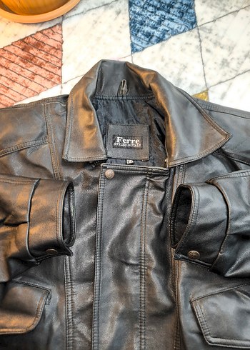 TOP GUN BOMBER PİLOT DERİ CEKET - Görsel 2