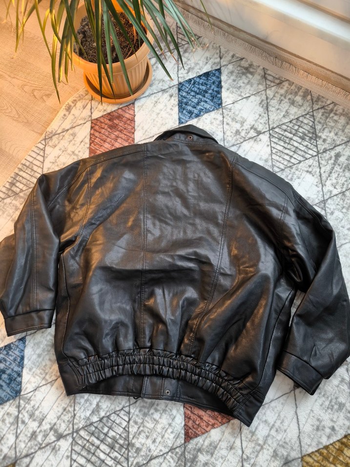 TOP GUN BOMBER PİLOT DERİ CEKET - Görsel 4