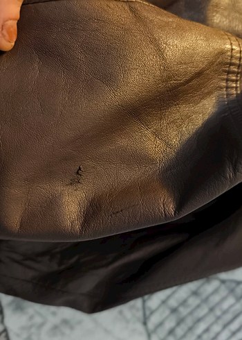 Pilot Bomber Hakiki Deri Ceket - Görsel 8