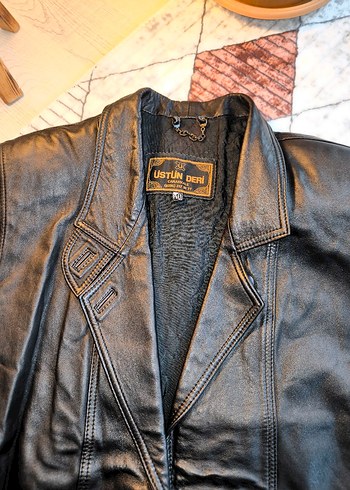 ÜSTÜN DERİ MARKA HAKİKİ DERİ CEKET - Görsel 4