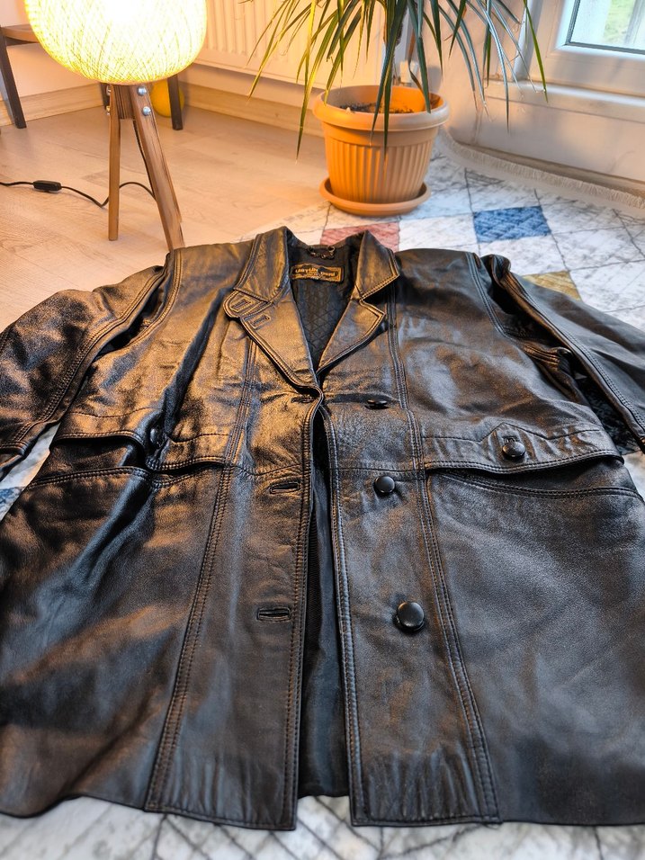 ÜSTÜN DERİ MARKA HAKİKİ DERİ CEKET - Görsel 5