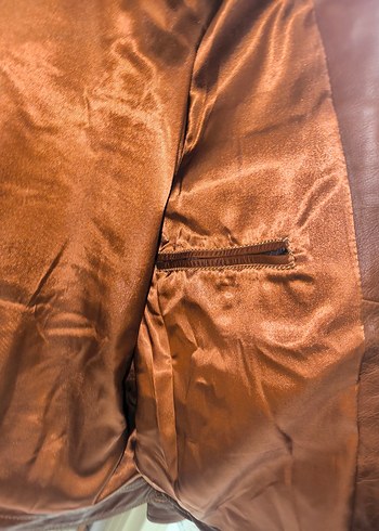 Özel Üretim Hakiki Deri Ceket - Görsel 8