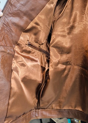 Özel Üretim Hakiki Deri Ceket - Görsel 7