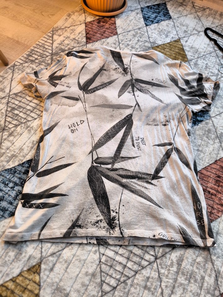 Bershka Marka 3D Baskılı Tişört - Görsel 4