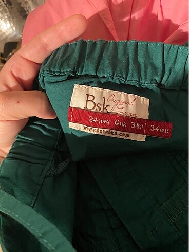 xs Beden yeşil Renk BERSHKA TULUM