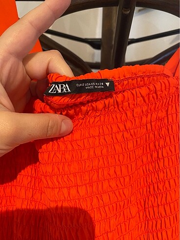 xs Beden Zara elbise