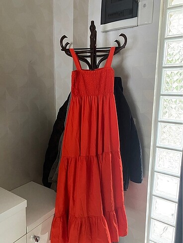 xs Beden kırmızı Renk Zara elbise