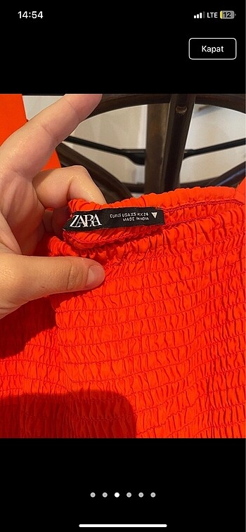 xs Beden ZARA ELBİSE