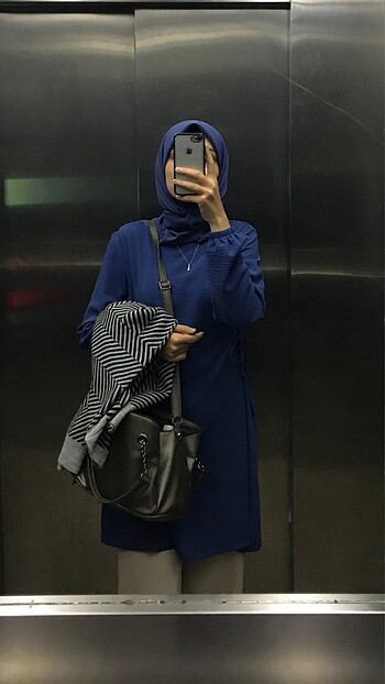 Lacivert tunik