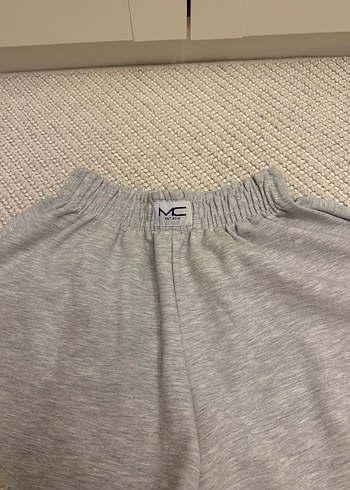 Gri Mini Kadın Sweatpant MC Logolu