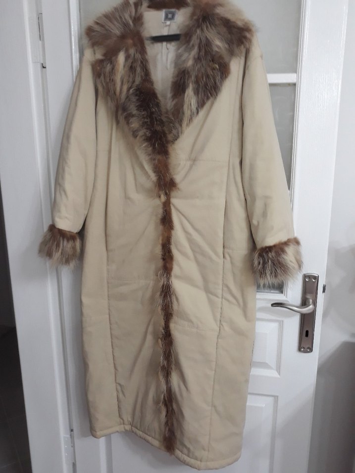 44 beden manto çok şık - Görsel 3